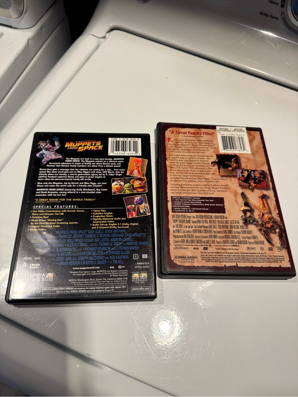 Muppets From Space & Muppet Treasure Island DVD Set - Black - Picture 4 of 4